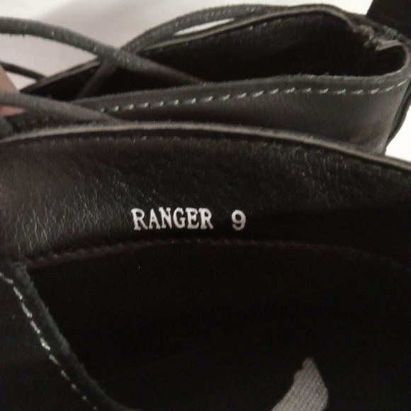 Ranger Men\'s Chukka Ankle Boots Leather Black Size 9 main image 4